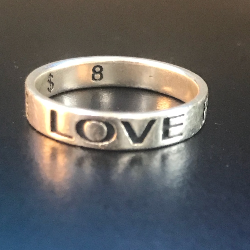 ❤️ LOVE ❤️HOPE❤️FAITH ring